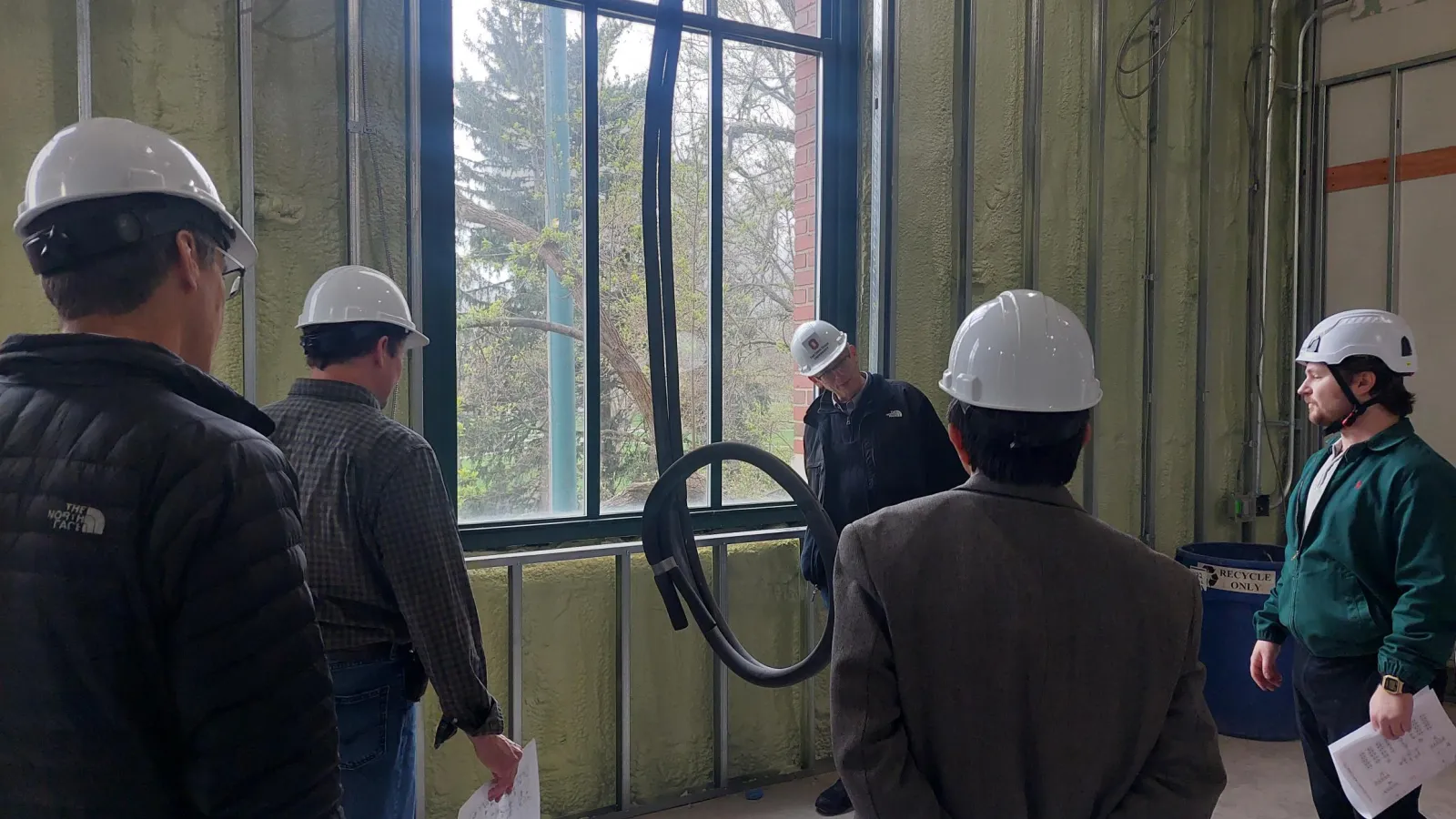 Bricker Hall building progress photos