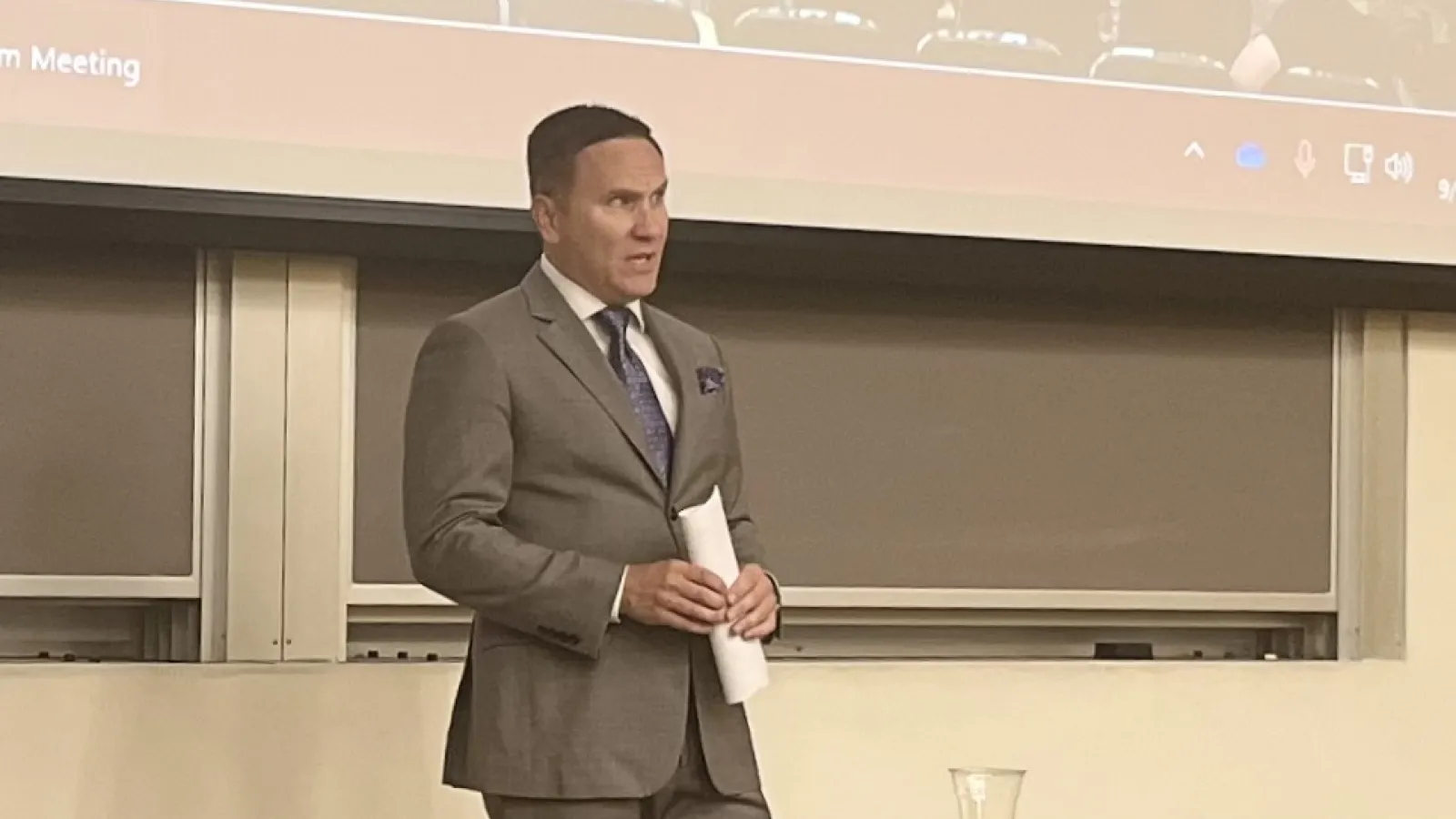 Brian Foltz at Alumni Speaker Series