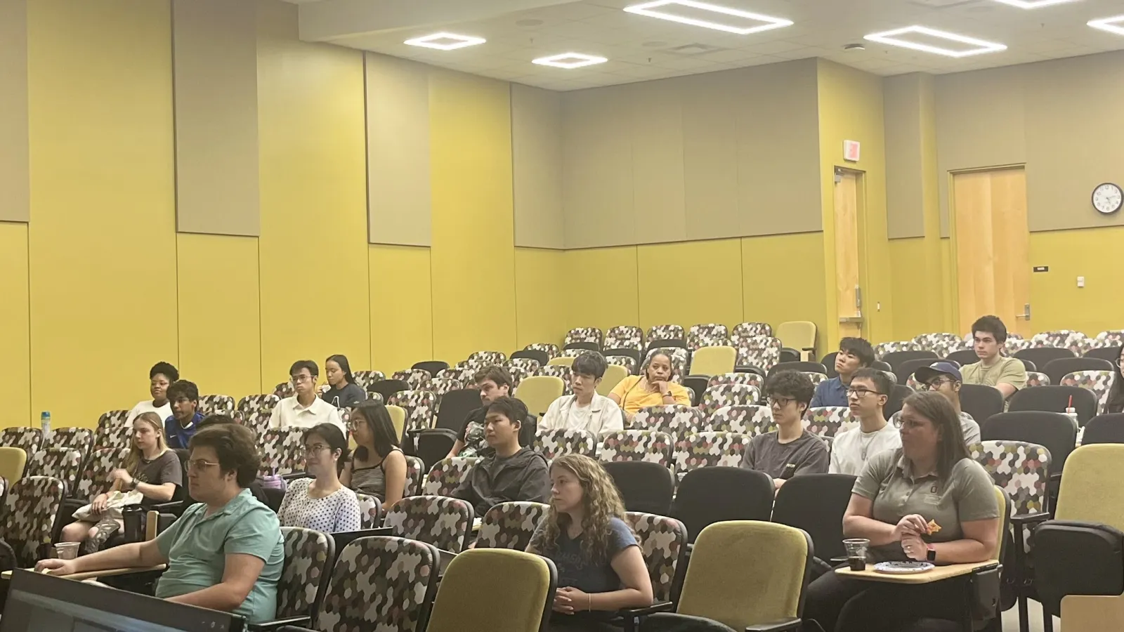 audience at Alumni Speaker Series