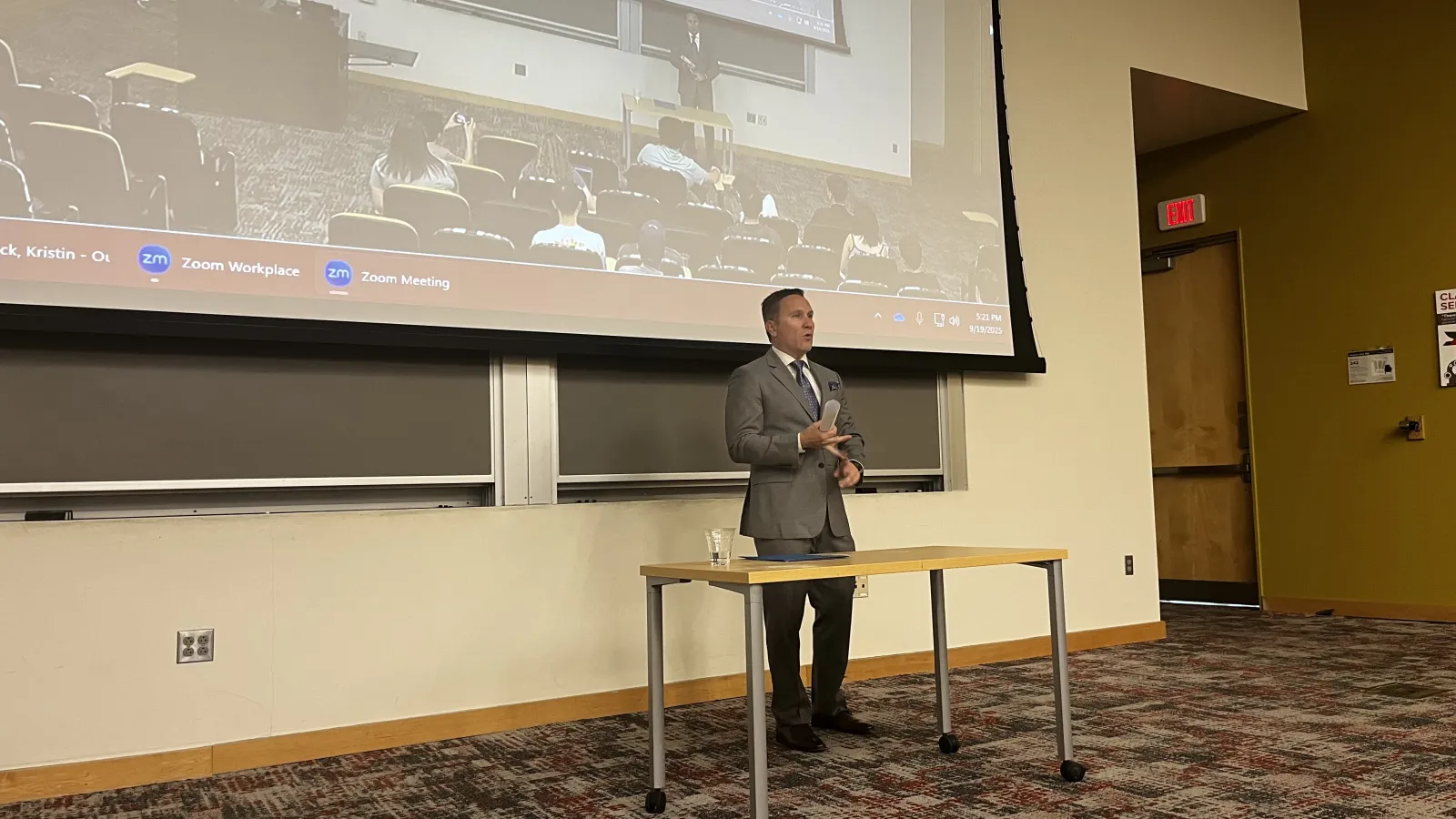 Brian Foltz at Alumni Speaker Series