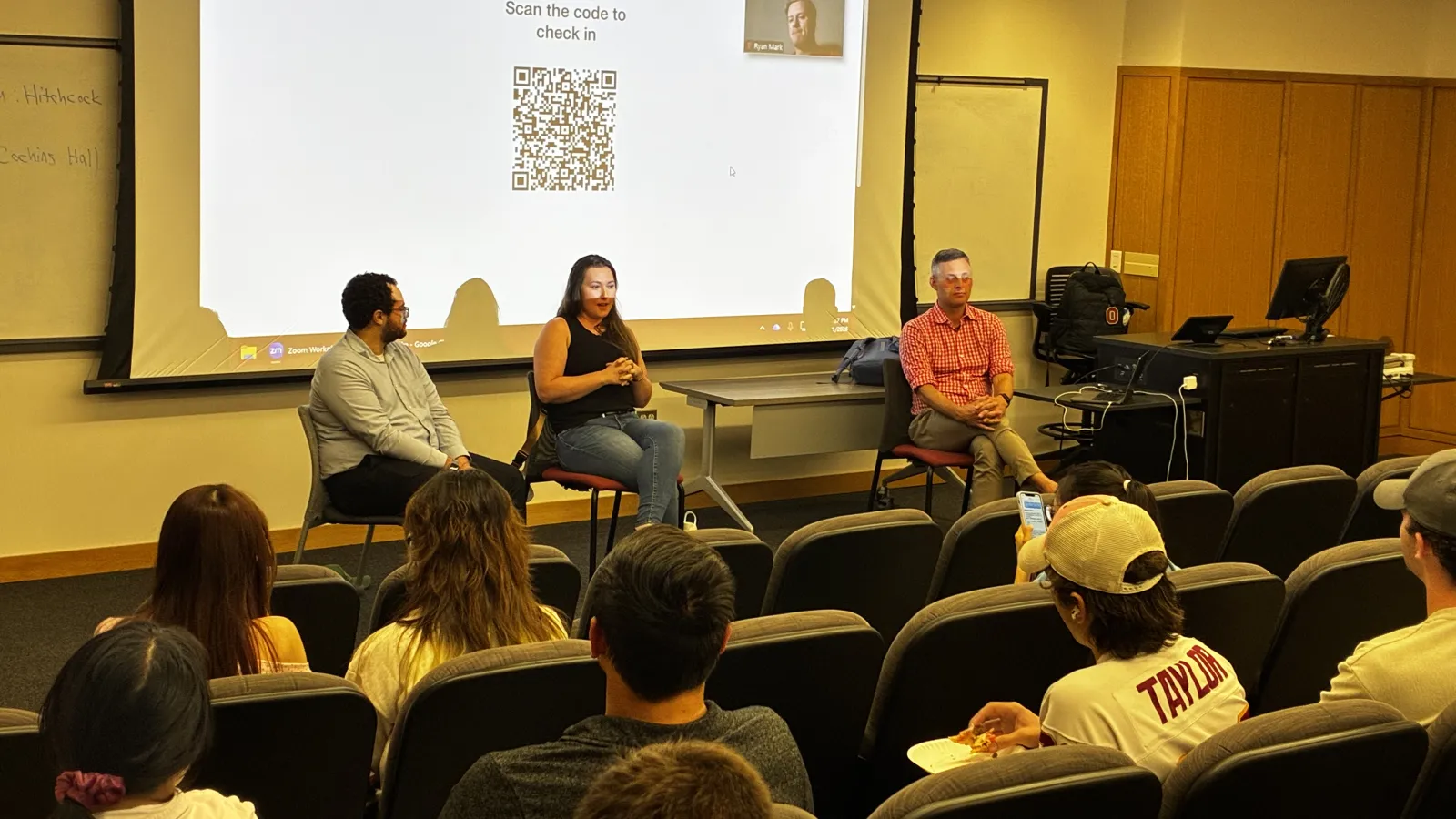 panelists speaking
