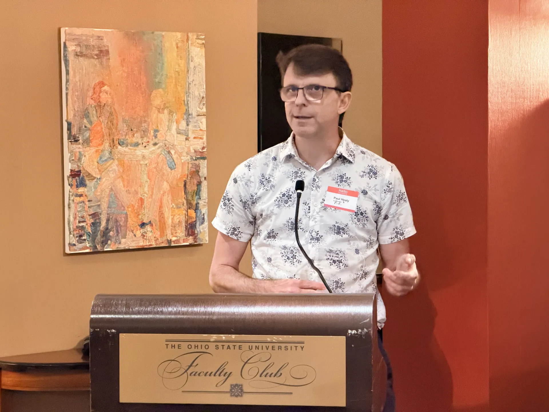 Professor PJ Healy wins teaching award