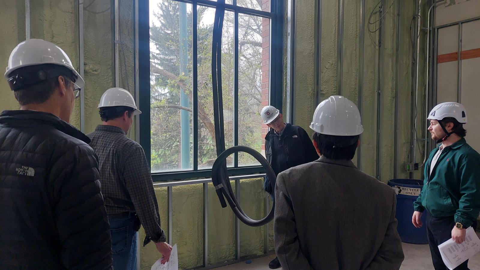 Bricker Hall building progress photos