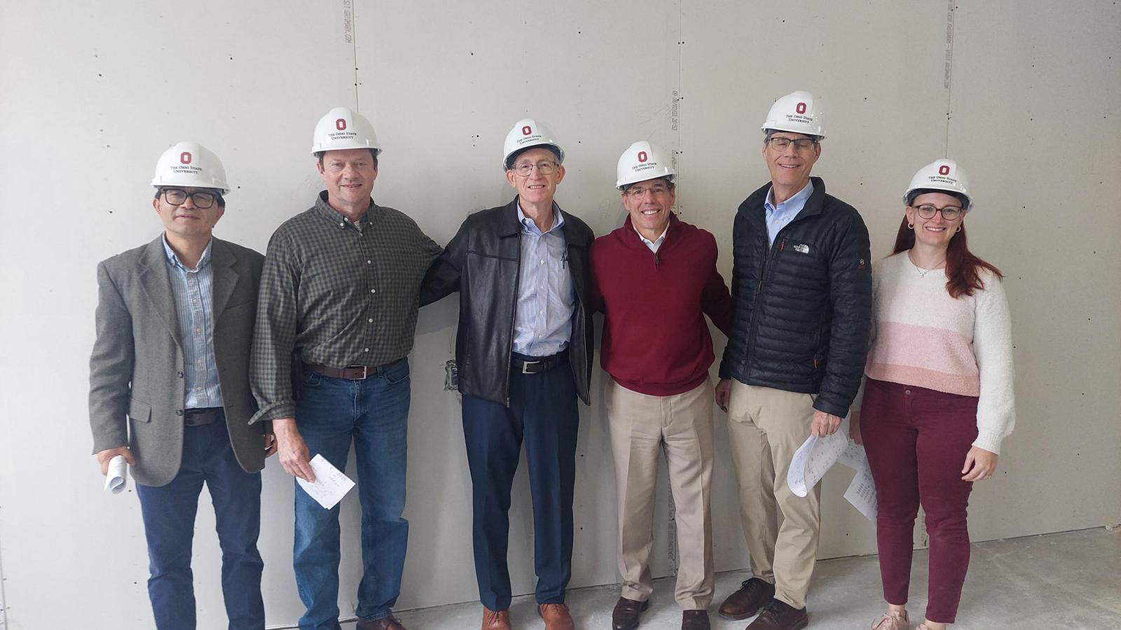 Bricker Hall building progress photos